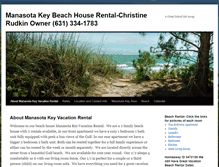 Tablet Screenshot of manasotakeybeachplace.com